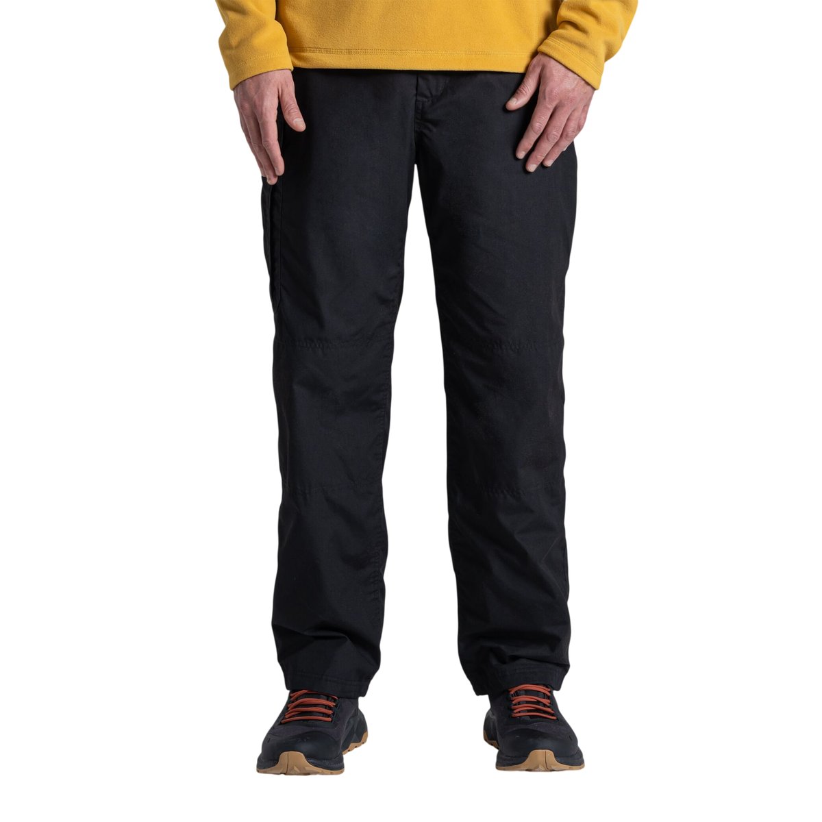 Pantalon à taille haute semi-élastiquée KIWI noir, CRAGHOPPERS