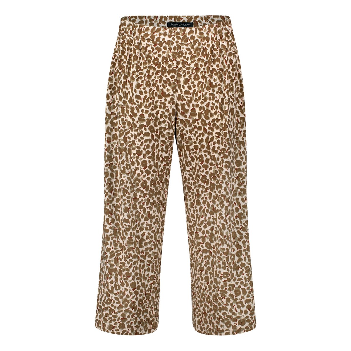 Jupe-culotte à pinces beige/kaki, BETTY BARCLAY