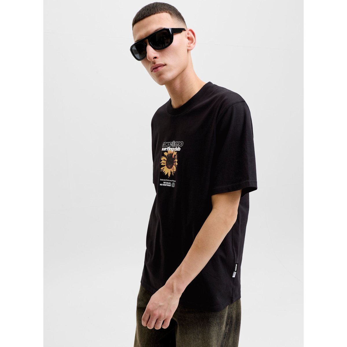 T-Shirt black 1, JACK & JONES