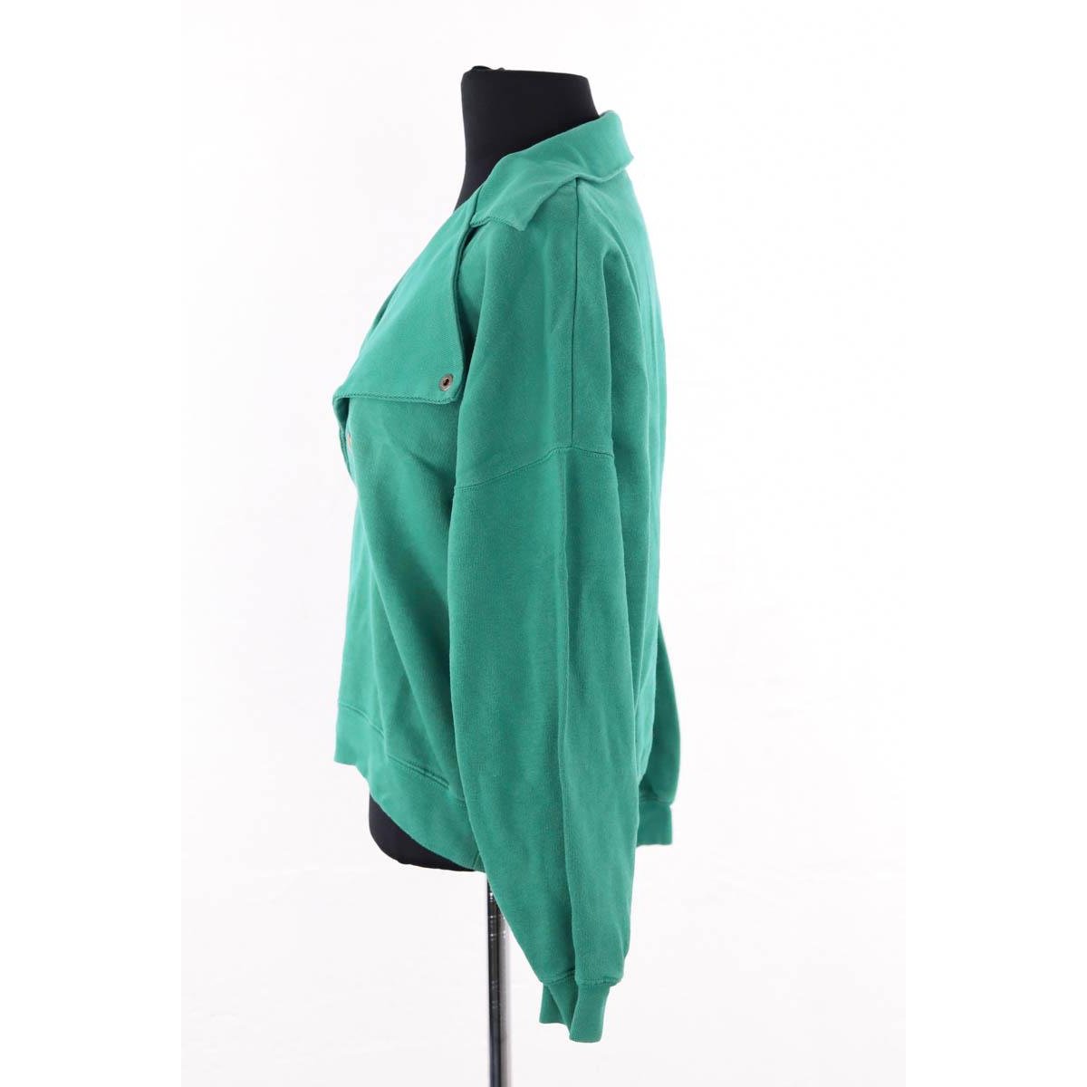 Sweatshirt - Très Bon État vert, SEZANE
