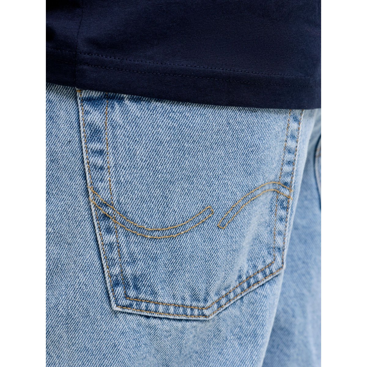 Jean Coupe Décontractée blue denim, JACK & JONES JUNIOR