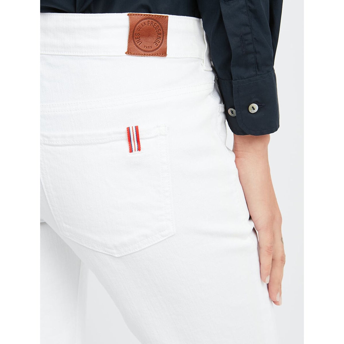 Denim bamboo blanc, INES DE LA FRESSANGE PARIS