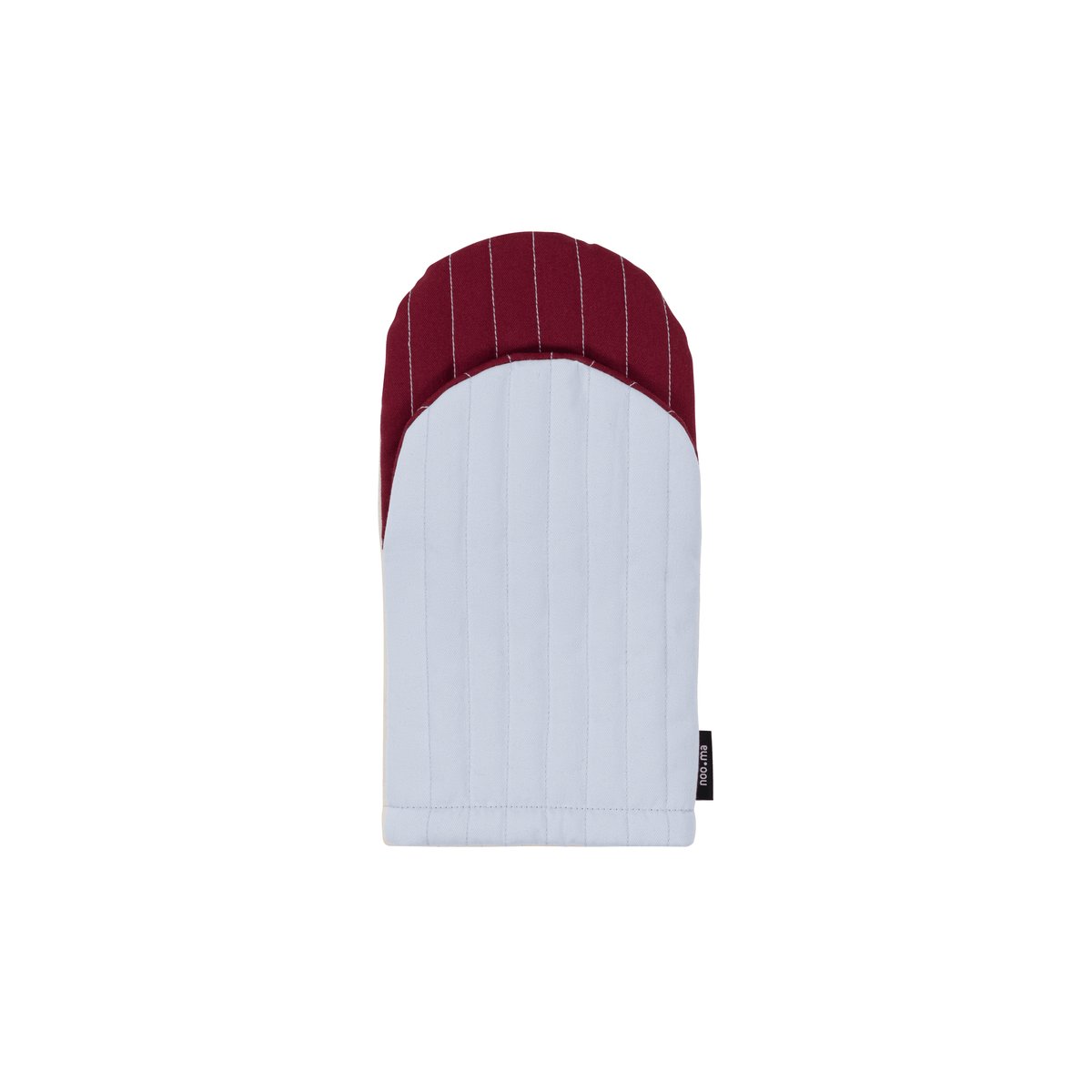 noo.ma Gant de cuisine Rubi beige, bordeaux & bleu, NOO.MA