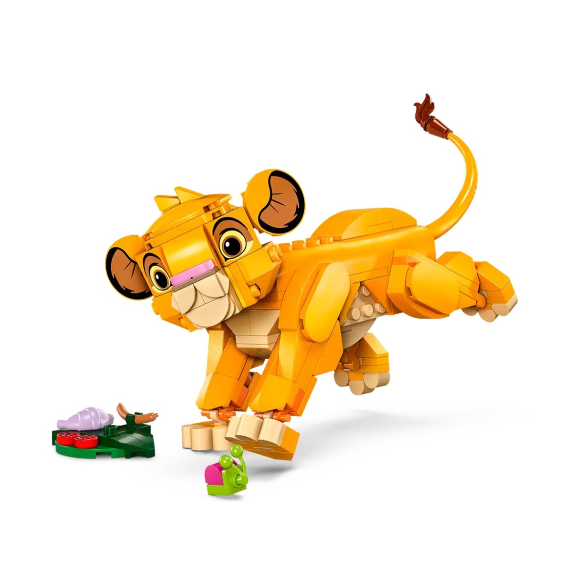 Simba, le bébé du Roi lion orange, LEGO