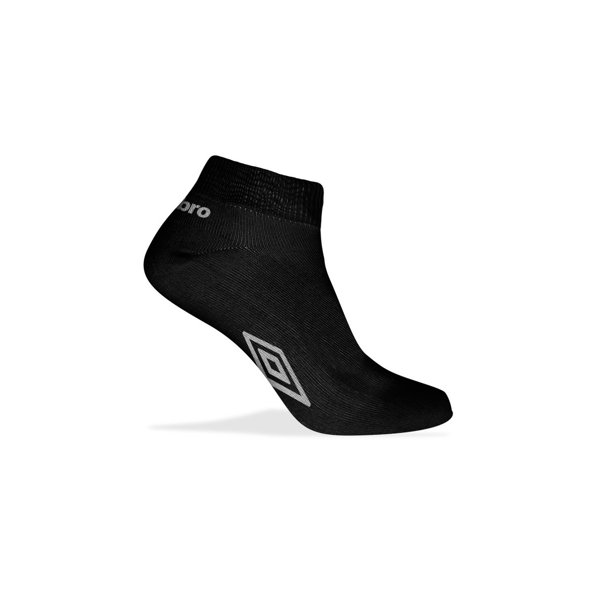 Lot De 10 Chaussette Quarter Coton blanc/noir, UMBRO