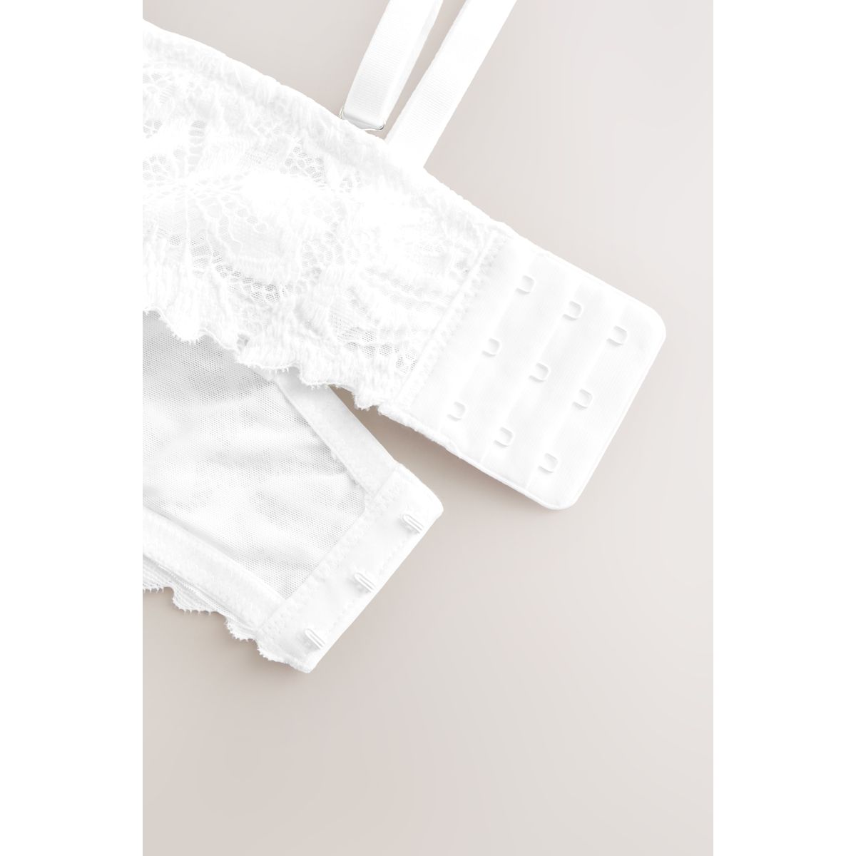 Soutien-gorge en dentelle confort blanc, NEXT
