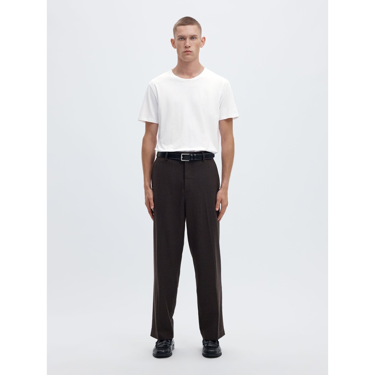 T-Shirt bright white, SELECTED