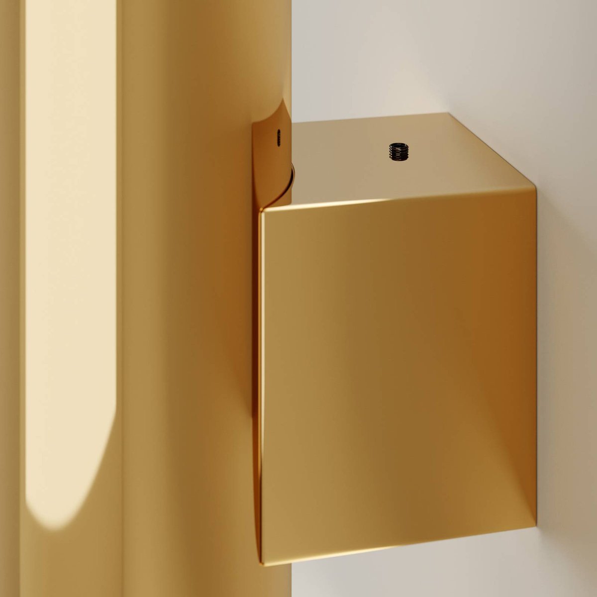Applique en métal moderne, Marion laiton, EULUNA