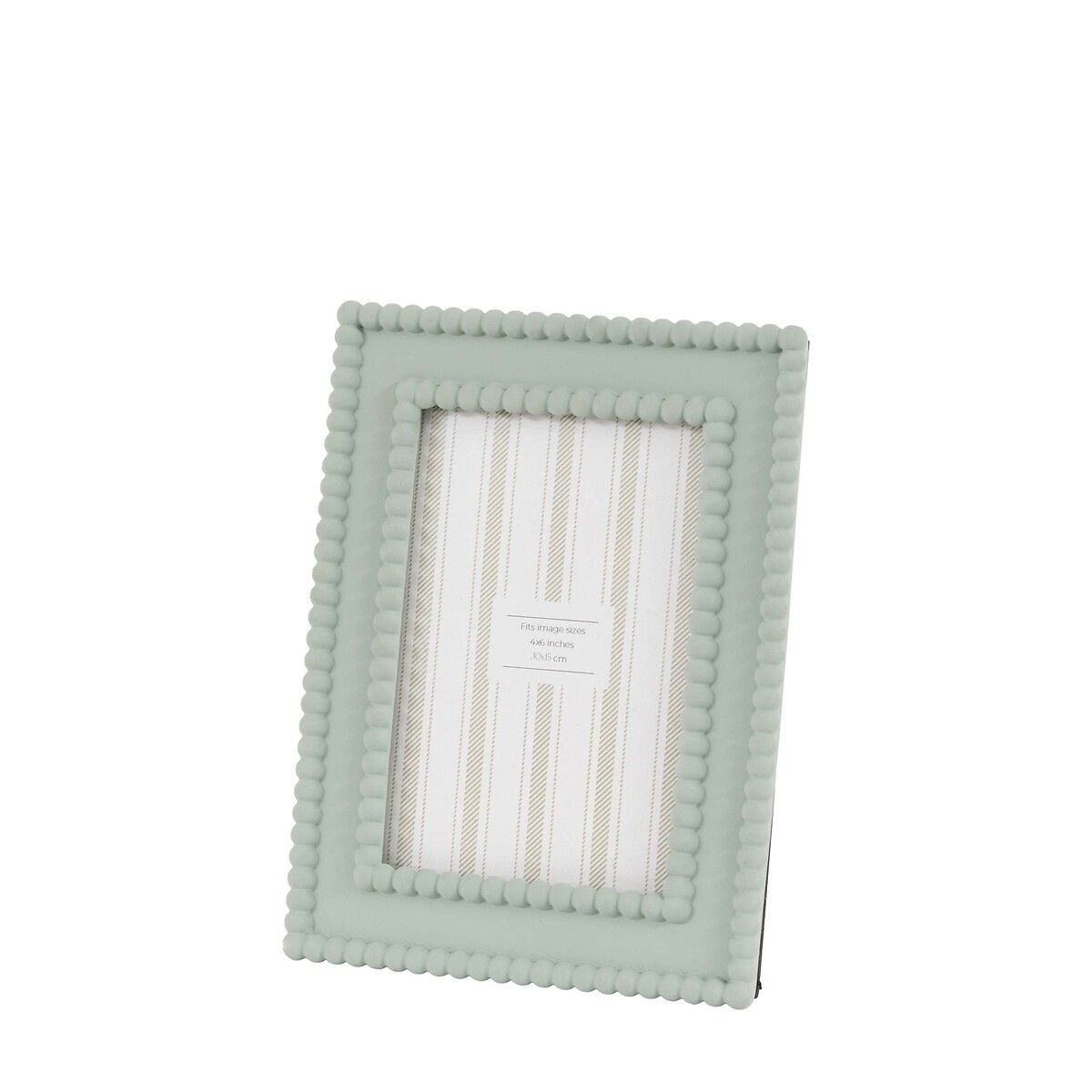 4x6" Calitri Beaded Photoframe in Sage Green green, ÉDITÉ