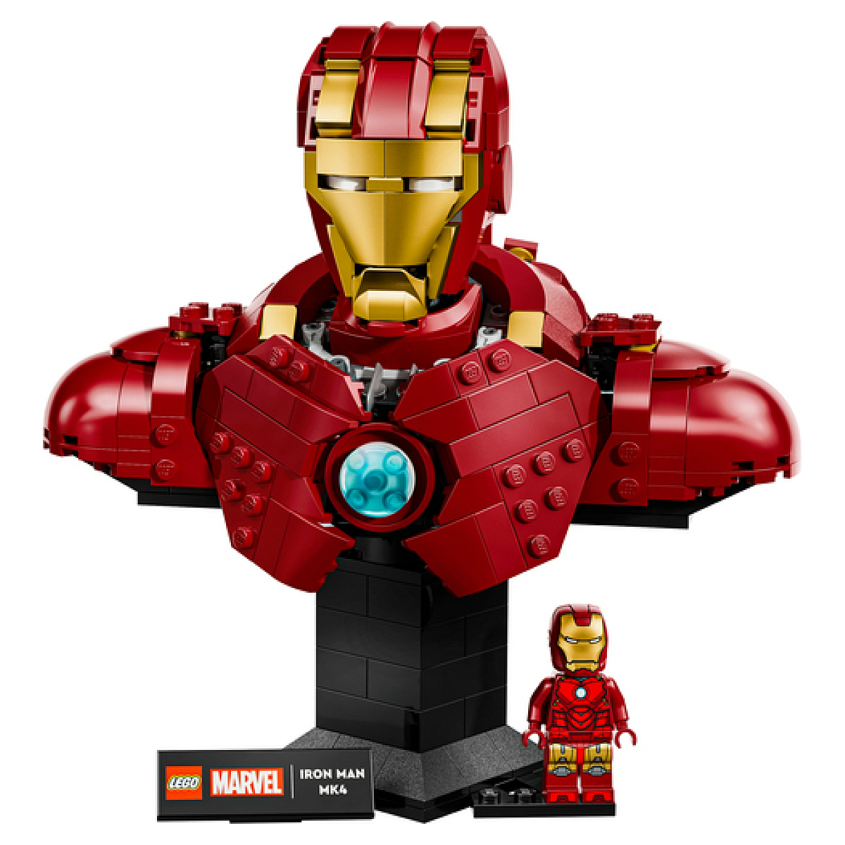 76327 Buste dIron Man MK4 couleur unique, LEGO