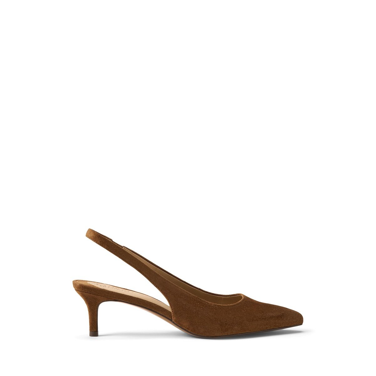 Escarpins slingback en cuir suédé, LOLAH II tabac, LAUREN RALPH LAUREN