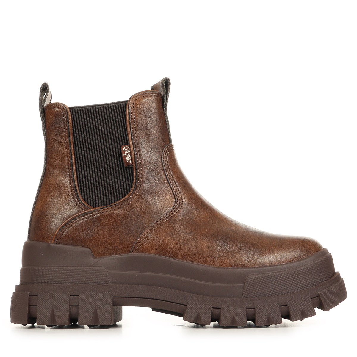 Boots ASPHA CHELSEA WARM brown, BUFFALO