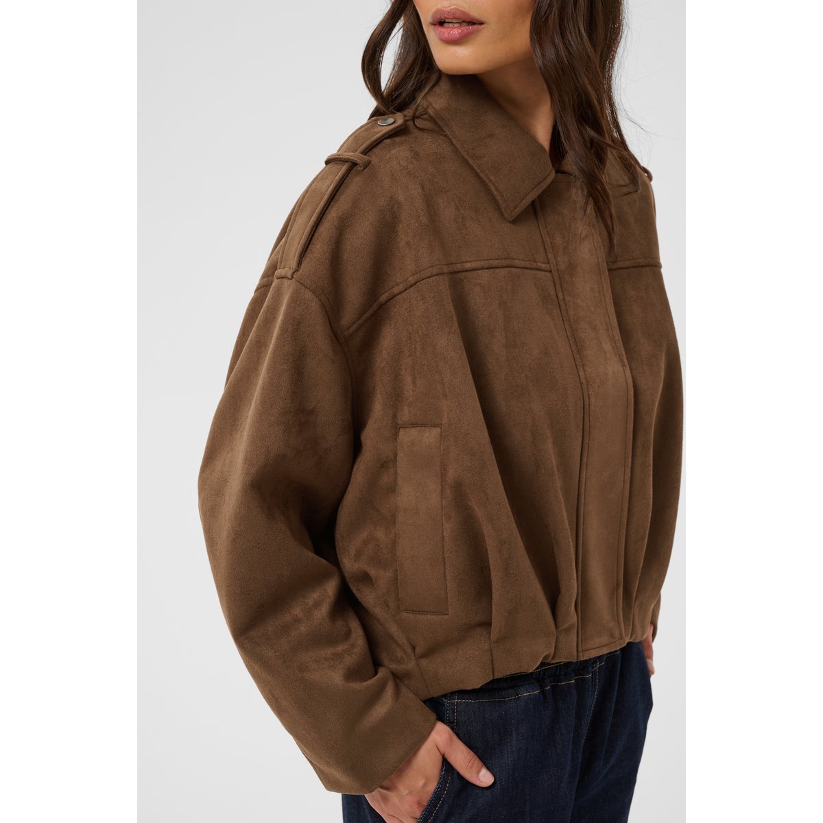 Manteau marron carafe, KAFFE
