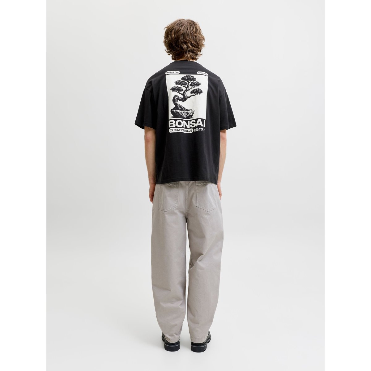 T-Shirt noire - black, JACK & JONES
