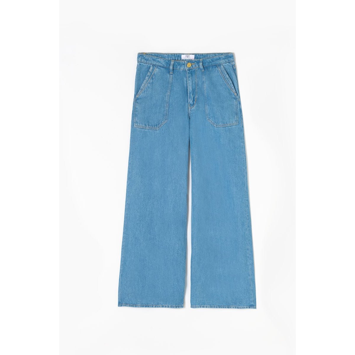 Jeans loose, large VICTORIA, longueur 34 blue, LE TEMPS DES CERISES