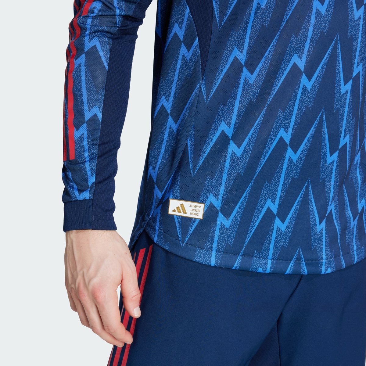 Maillot Authentique Extérieur Manches Longues Arsenal 25/26 night indigo / matte silver, adidas Performance