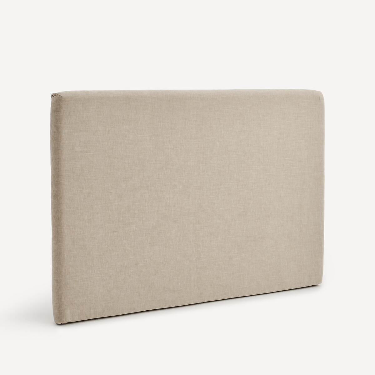 Fluwelen hoes voor hoofdbord, hoogte 130 cm, AIMY zandbeige, AM.PM
