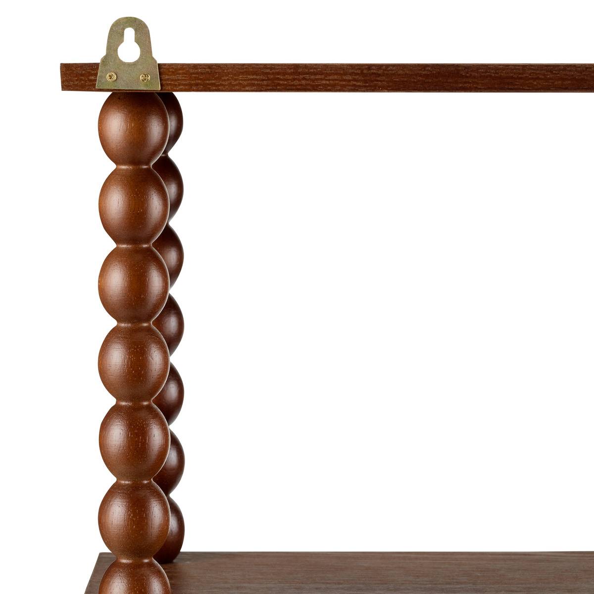 Étagère rectangulaire en pin MONA marron, ATMOSPHERA