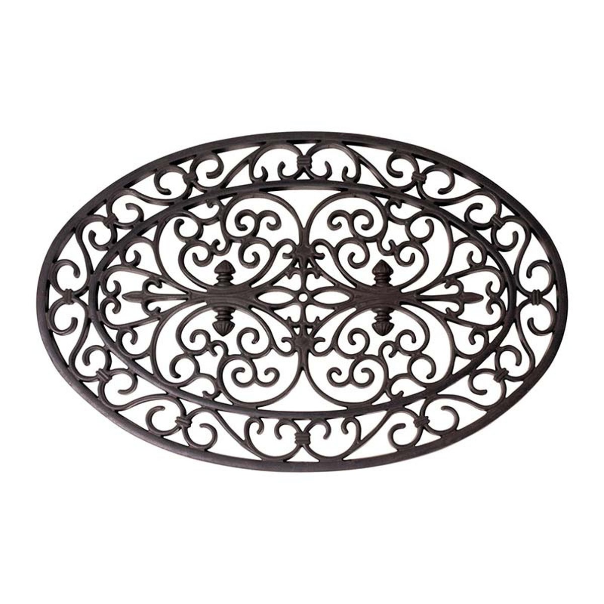 Paillasson ovale Caoutchouc 70 cm couleur unique, ESSCHERT DESIGN