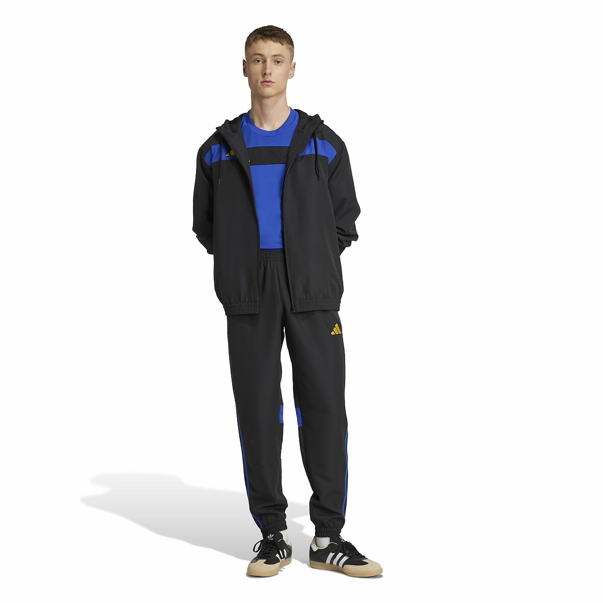 Sweat à capuche toile Tiro 25 Essentials noir, adidas Performance