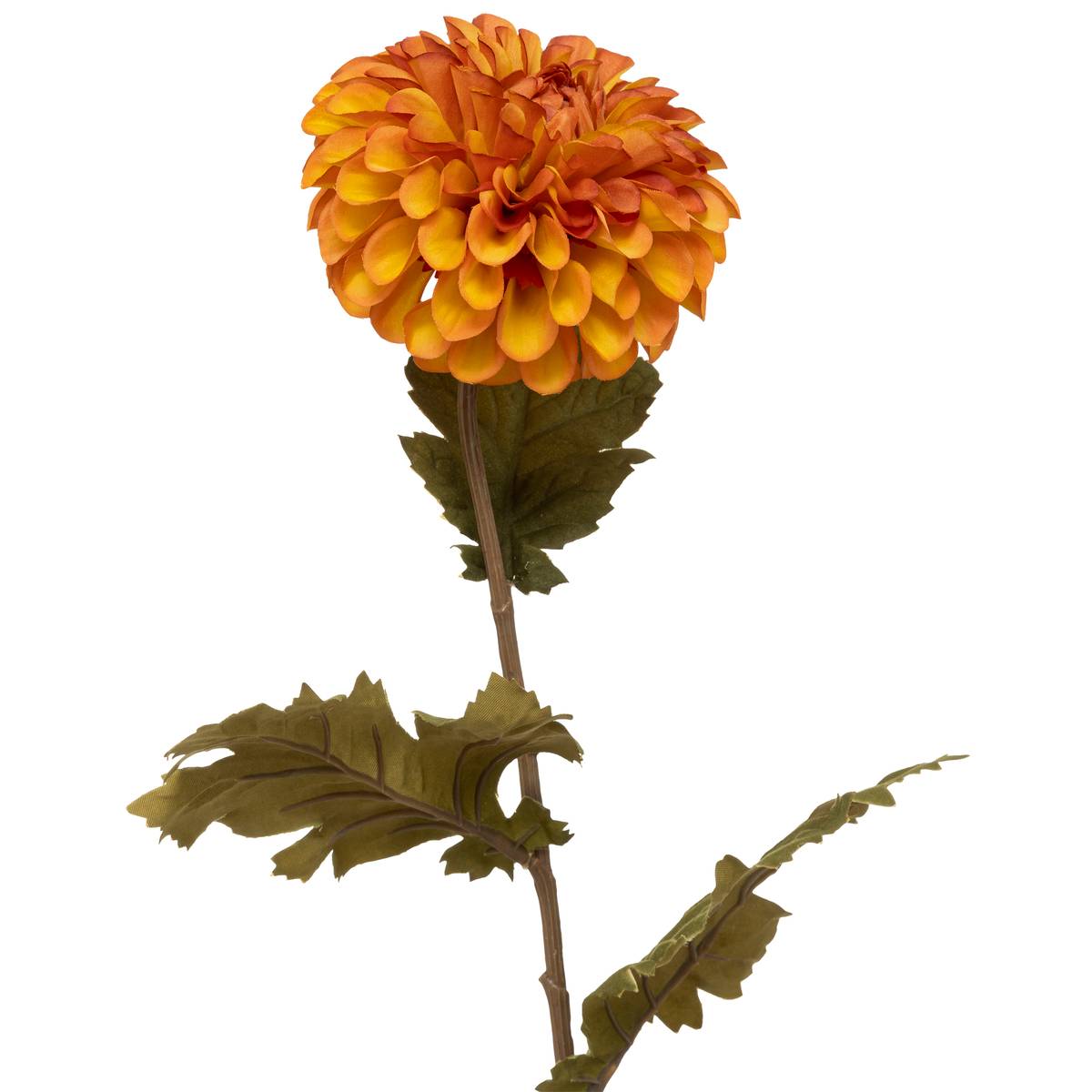 Tige DAHLIA artificielle orange, ATMOSPHERA