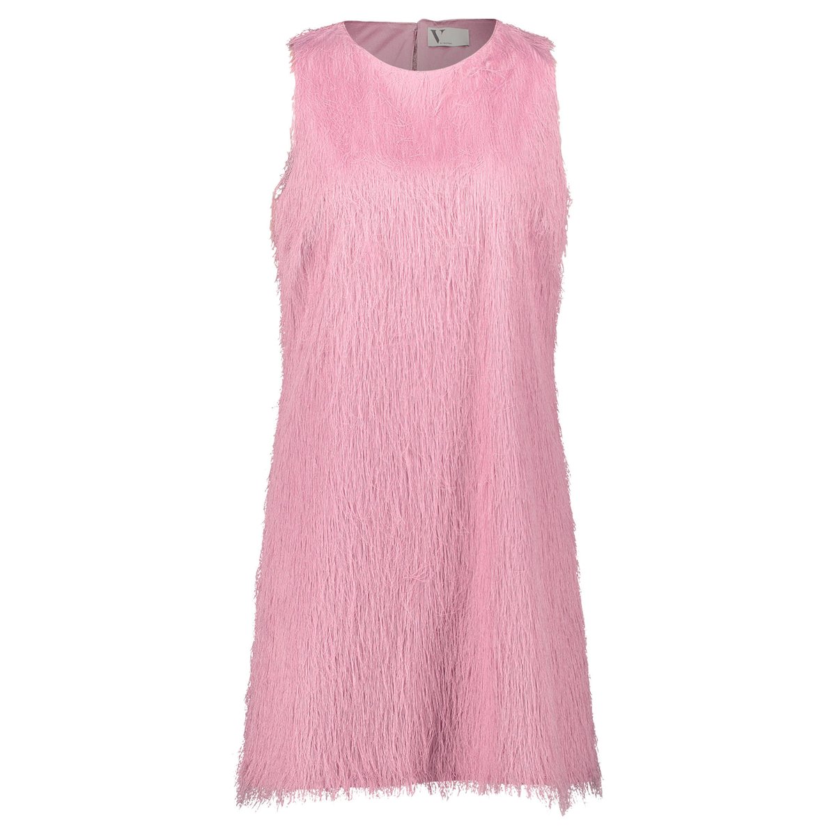 Robe de soirée à franges peony blush, VERA MONT