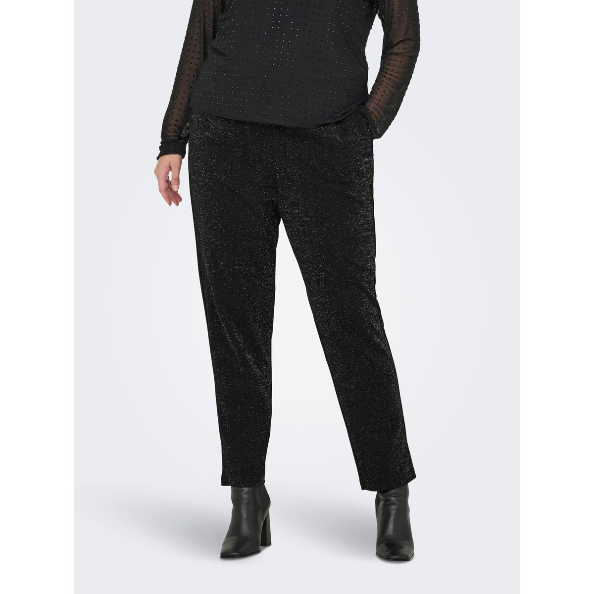 Pantalon noire - black, ONLY CARMAKOMA