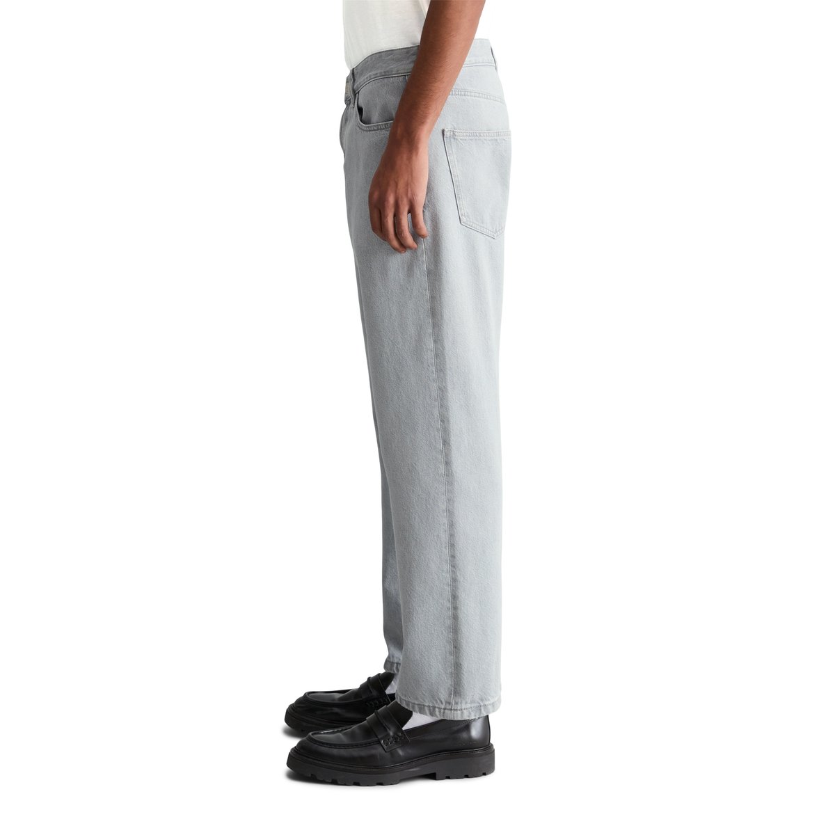 Jeans modèle Runne tapered en pur coton bio bleu clair, MARC O’POLO DENIM