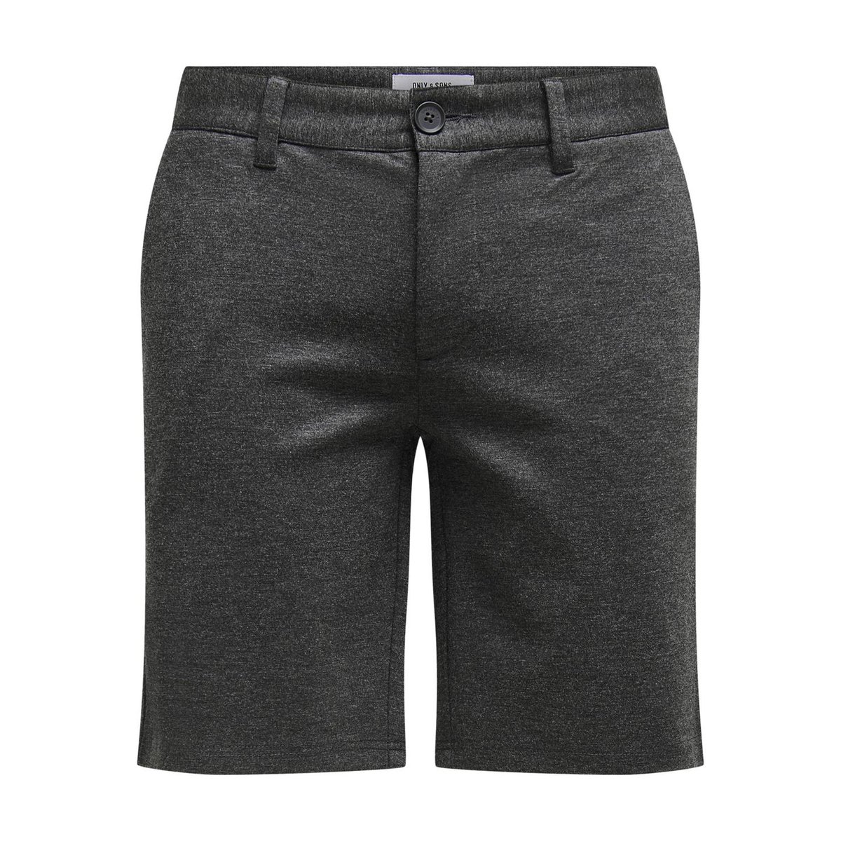 Short Chino dark grey melange, ONLY & SONS