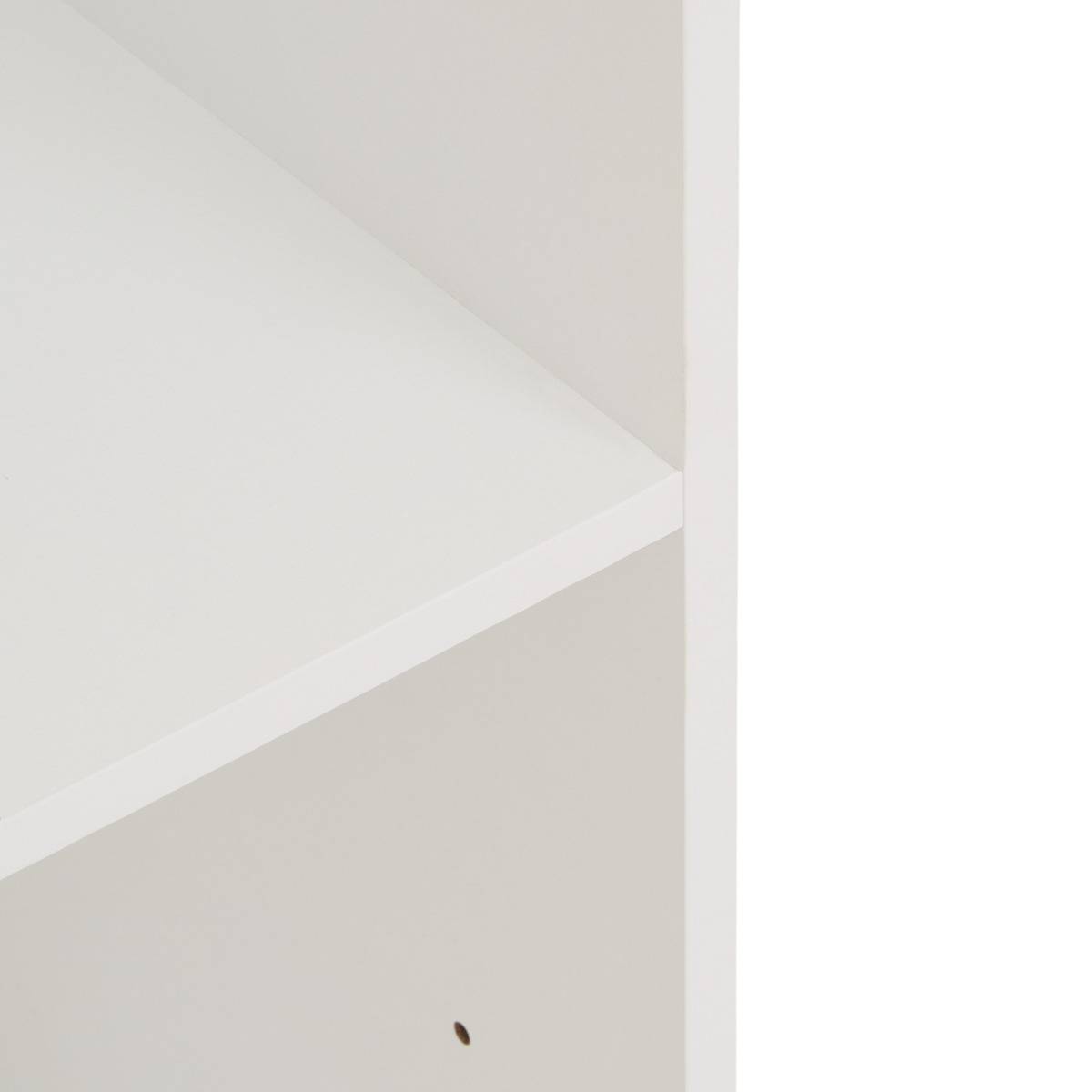 Étagère 2 cases en bois et métal MIX'N MODUL blanc, 5FIVE SIMPLY SMART