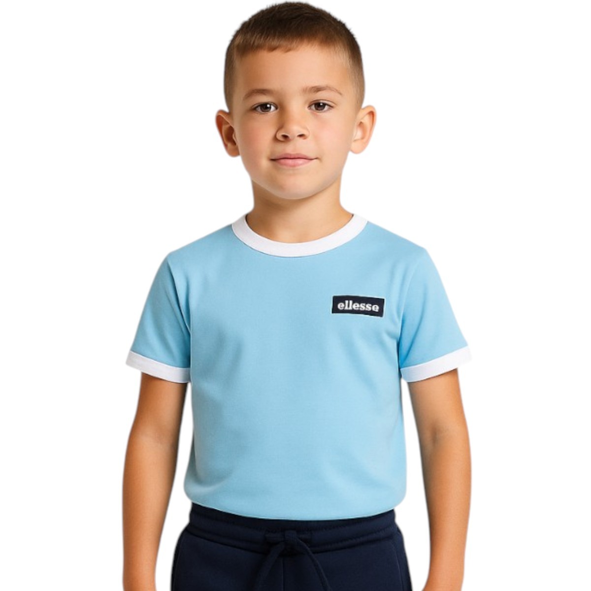 Lot de 2 t-shirts manches courtes et pantalon de jogging PLAYGROUND bleu marine, ELLESSE