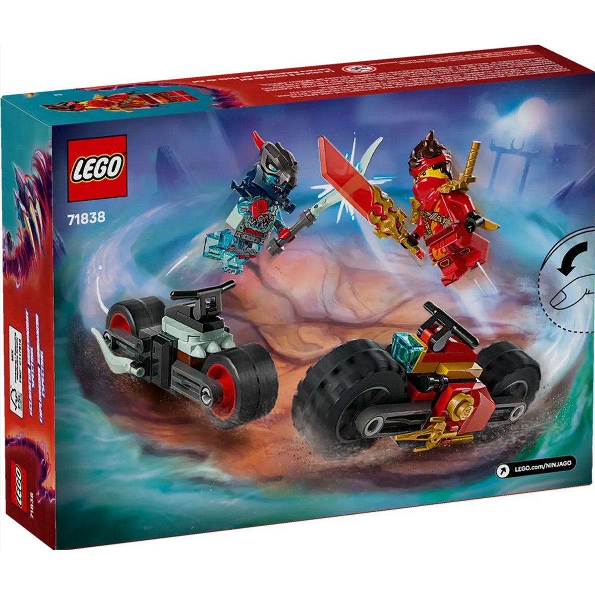 LEGO NINJAGO - Kai's Motorcycle Speed Race - 71838 multicolore, LEGO