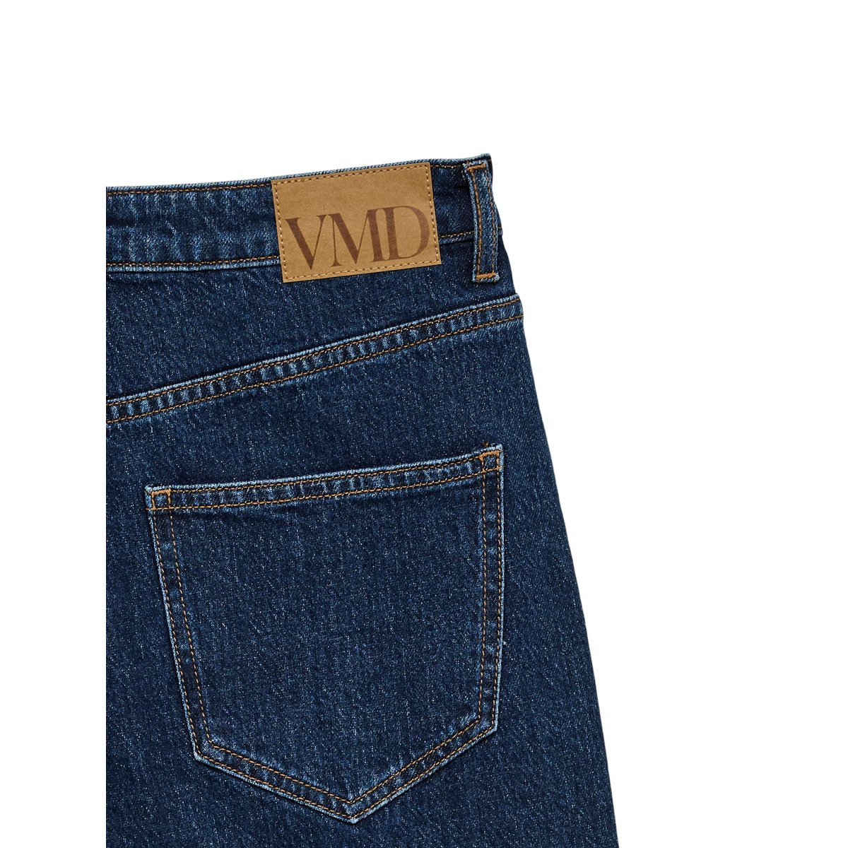 Jean À Coupe Large dark blue denim, VERO MODA