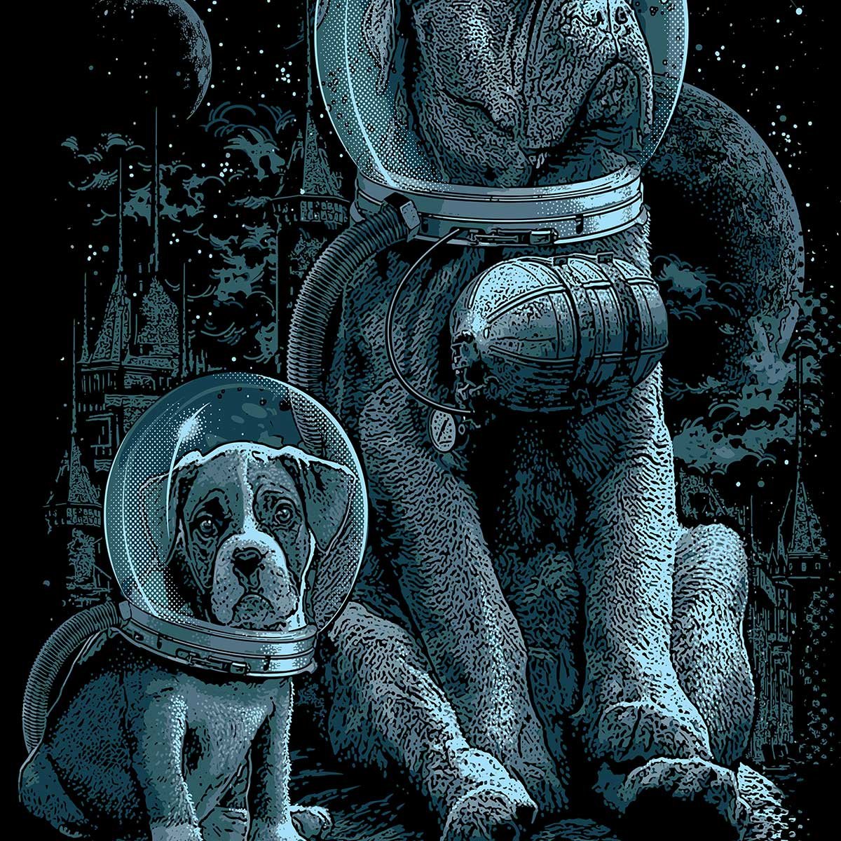 Affiche enfant la maison nous manquait affiche seule, HEXOA
