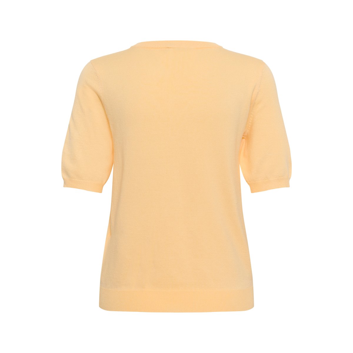 Pullover tricoté jaune sunlight, KAFFE