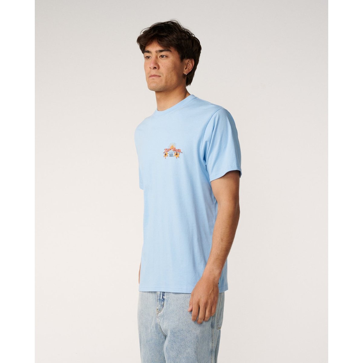 T-shirt relax HAZED & TUBED cloche bleue, RIP CURL