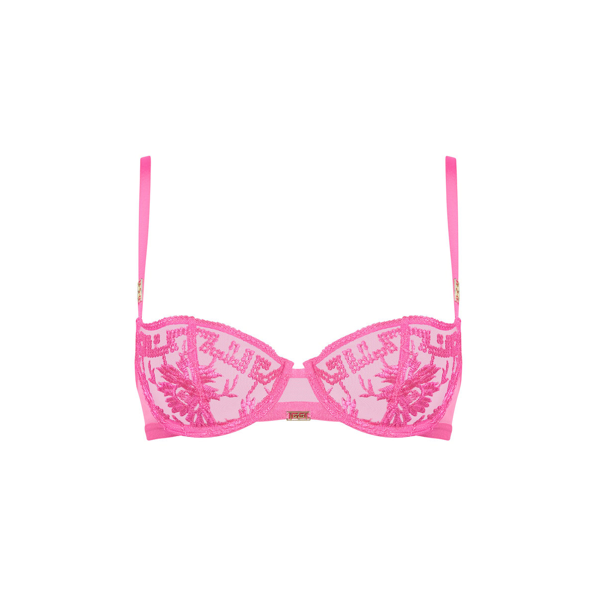 Soutien-gorge Corbeille avec armatures Rules of attraction rose, AUBADE
