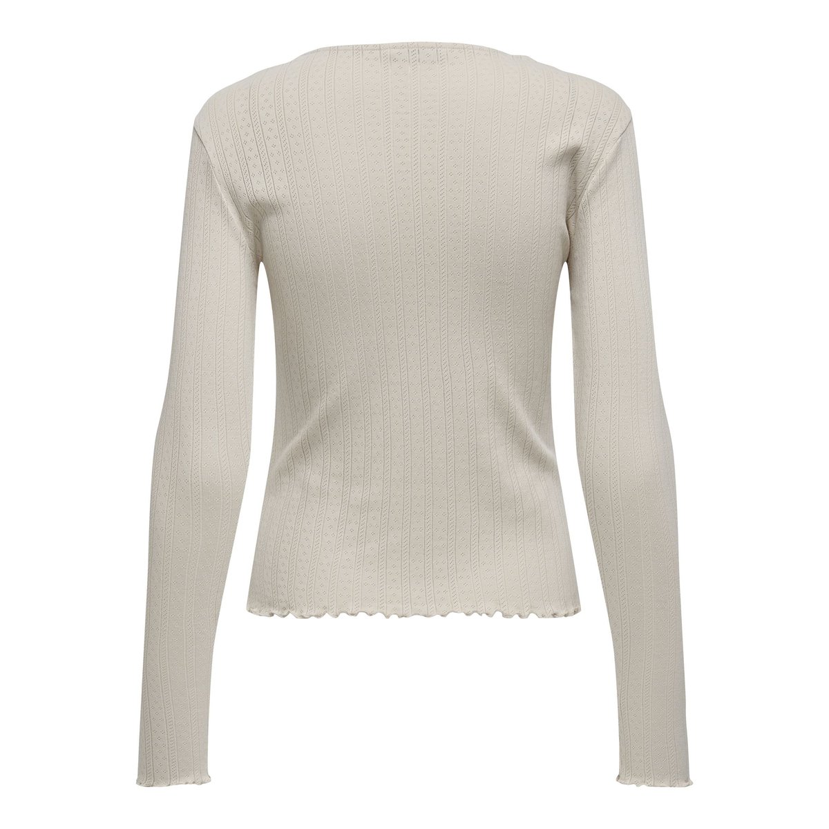 T-shirt manches longues ecru, ONLY PETITE
