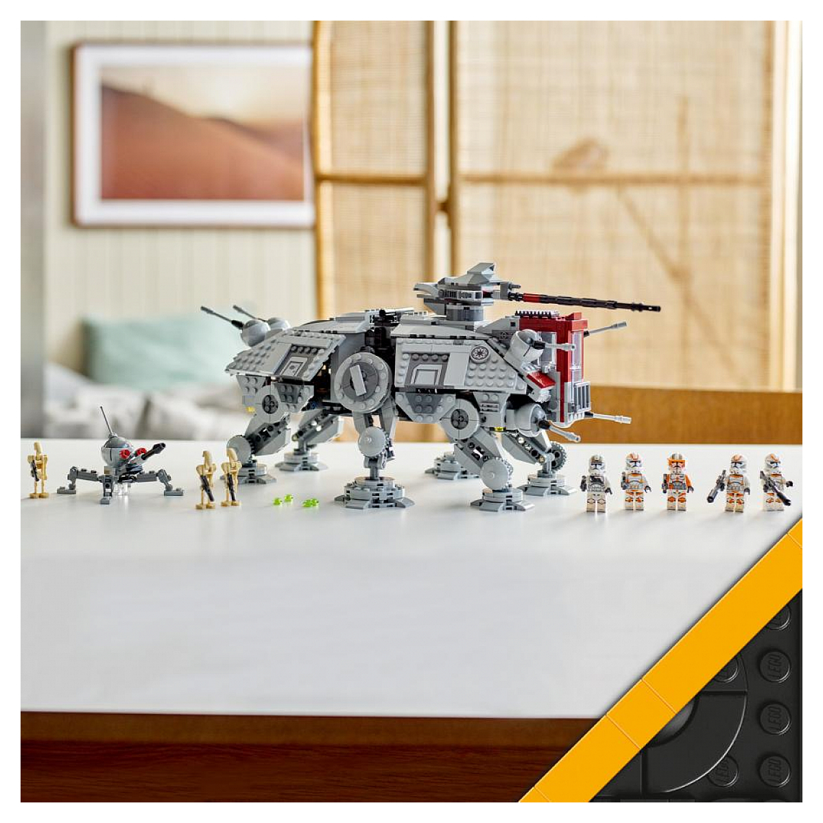 LEGO Star Wars Marcheur AT-TE 75337 - Jouet de Construction Épique multicolore, LEGO