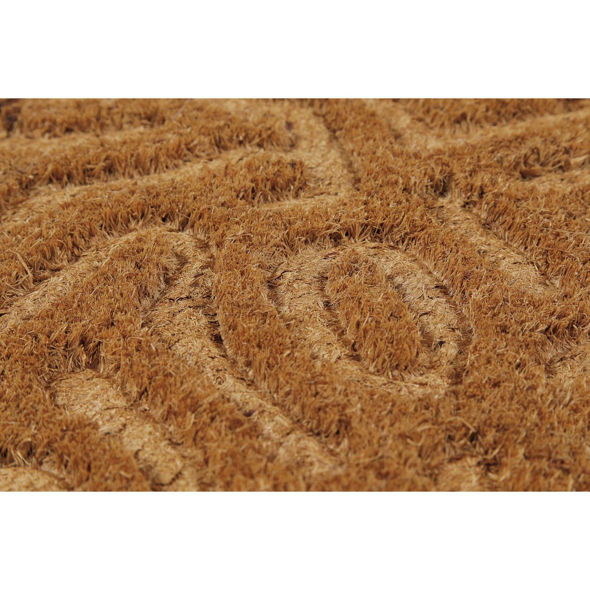 Paillasson coco relief , Desert Doodle naturel, WECON HOME