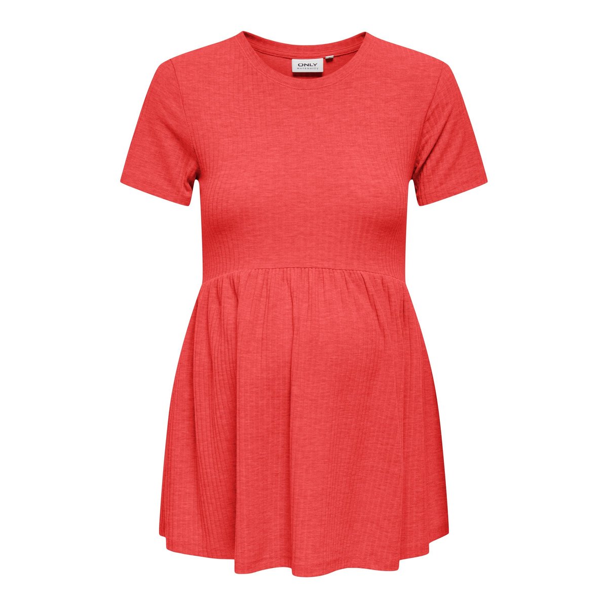 Top Peplum flame scarlet, ONLY
