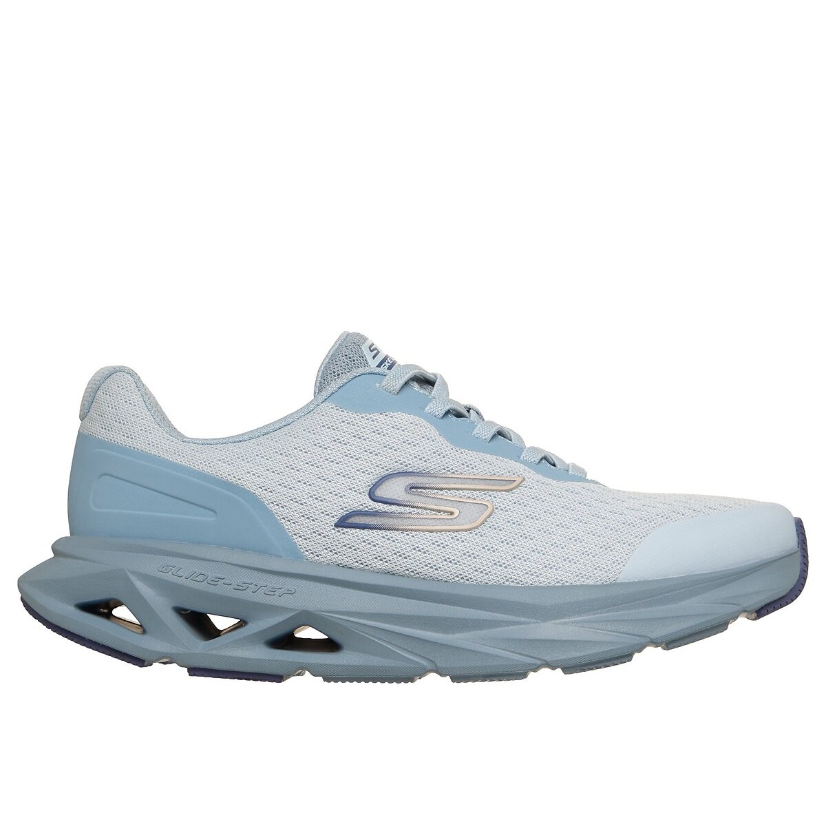 Baskets Glide-Step Vortex - Avalin bleu clair, SKECHERS