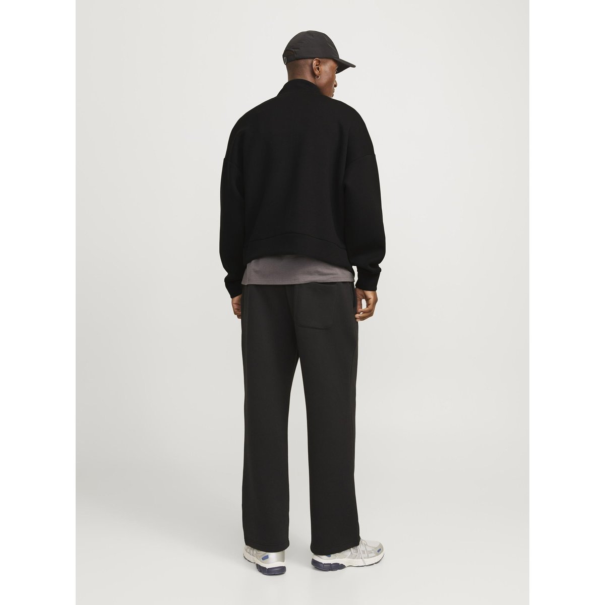 Sweat À Fermeture Éclair noire - black, JACK & JONES
