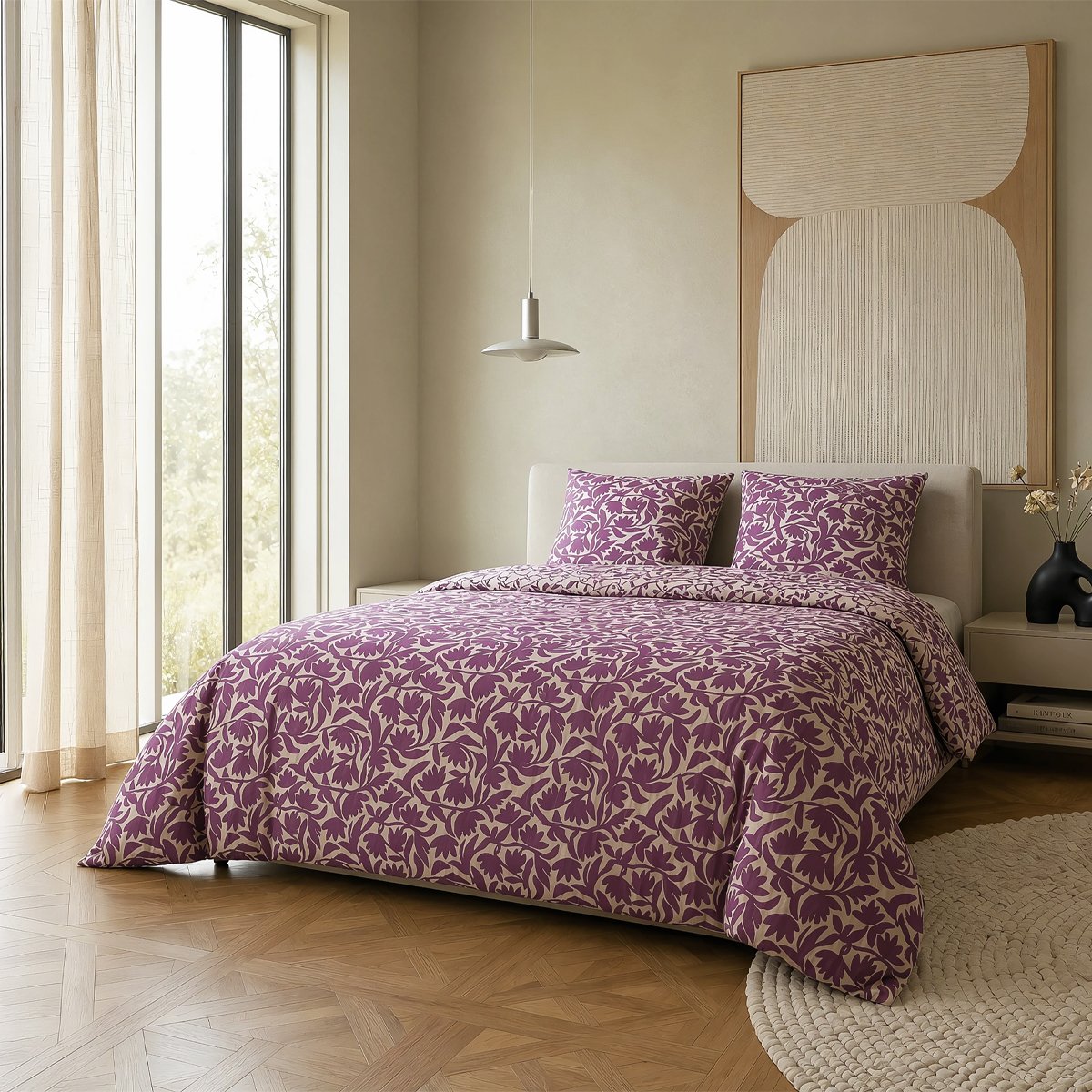 Pack housse de couette + taie(s) d'oreiller coton Osmose osmose, DODO
