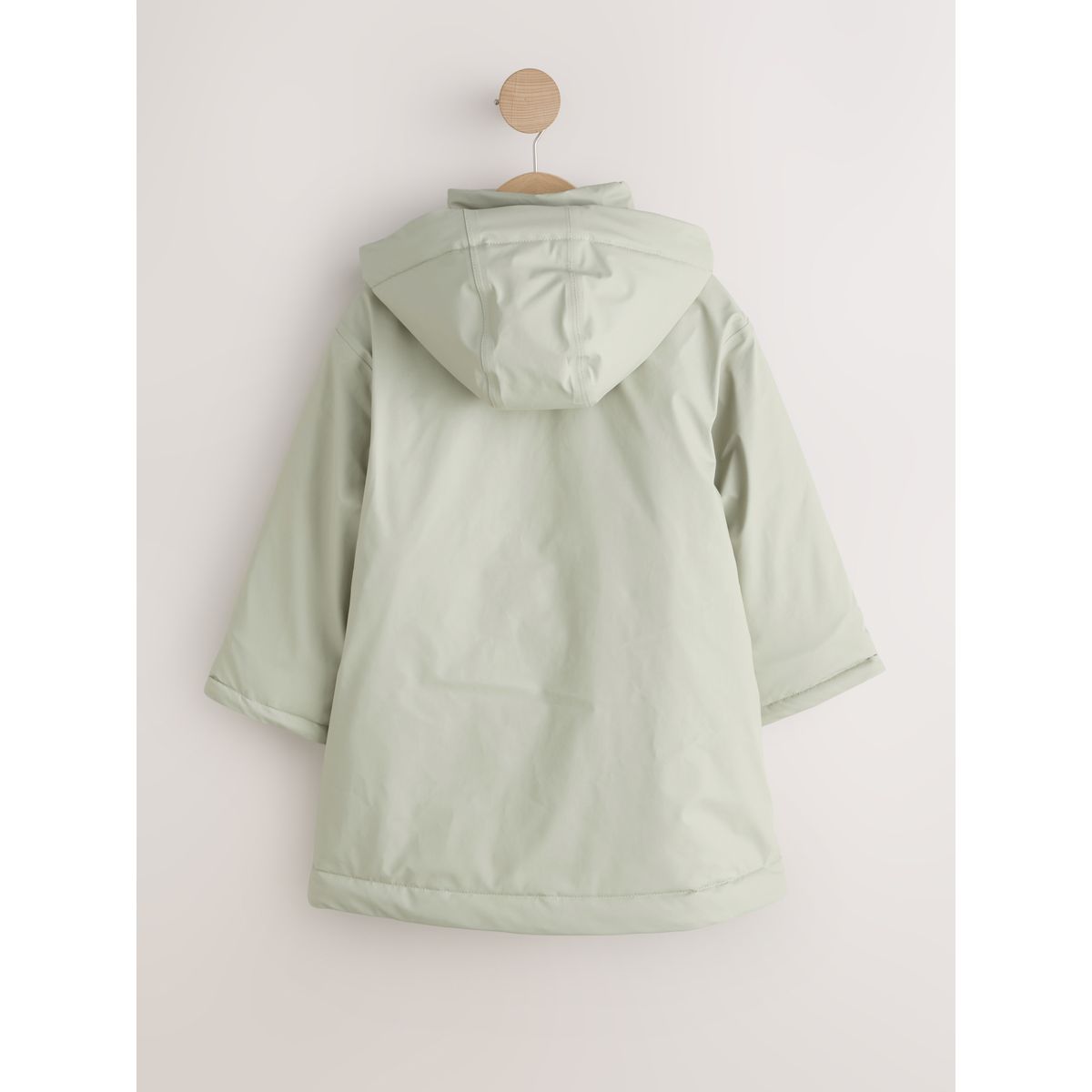 Manteau imperméable en tissu semi-épais vert, NEXT