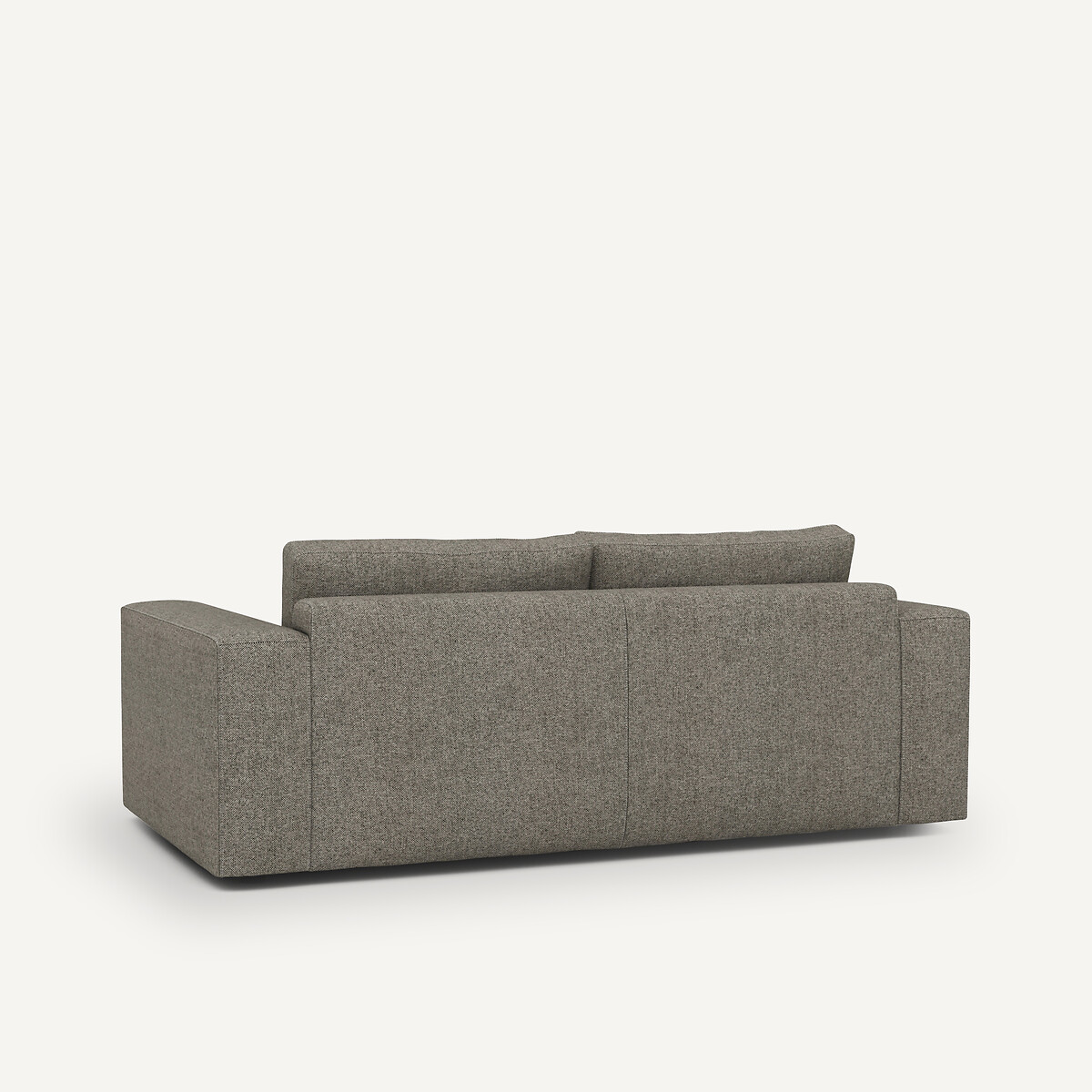 Divano compatto a 3 posti in tweed, Skander cappuccino , AM.PM