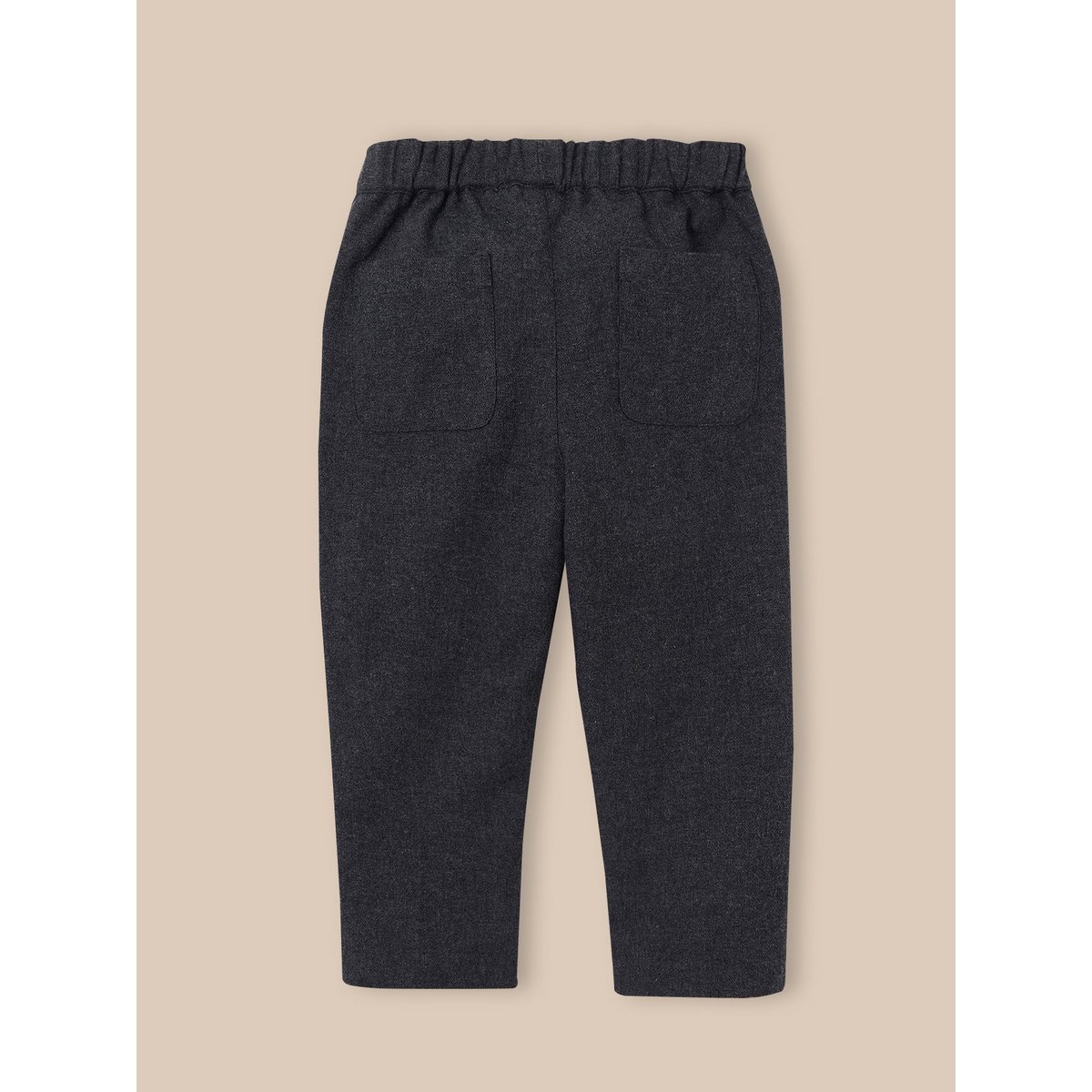 Pantalon esprit flanelle gris flannel, CYRILLUS