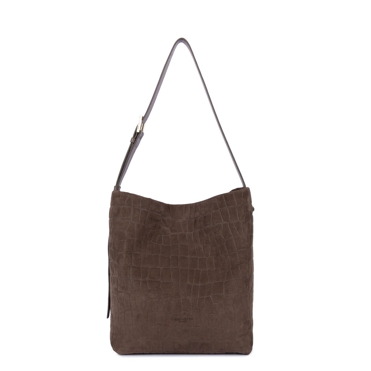 Sac seau SUÈDE EXO marron, LANCASTER