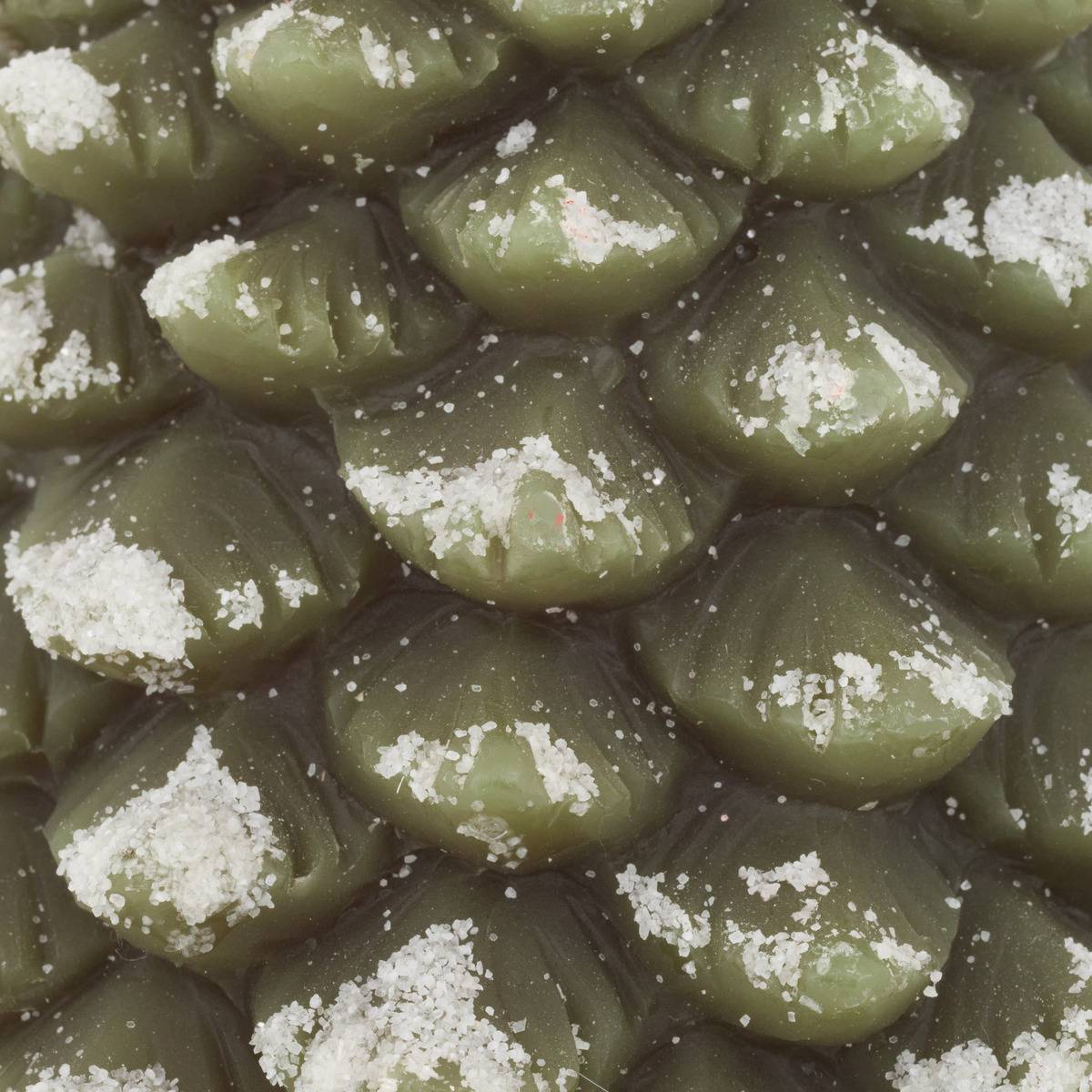 Bougie en forme de sapin H. 15 cm 370 g vert, FEERIC LIGHTS & CHRISTMAS
