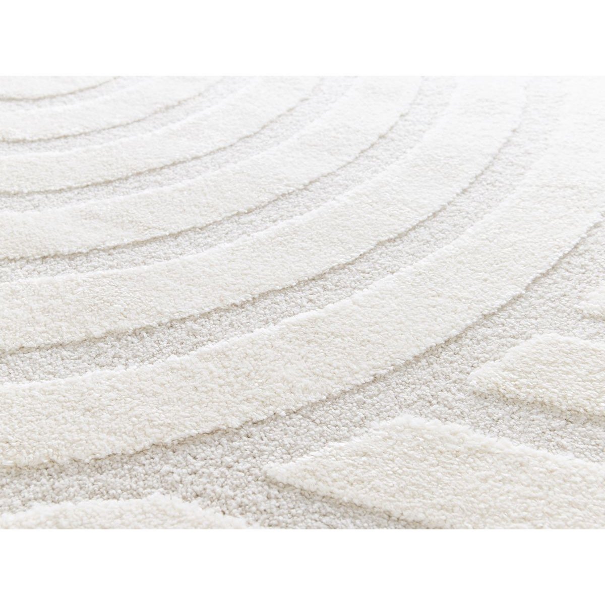 Tapis poils courts style , SHYLO beige, BOBOCHIC